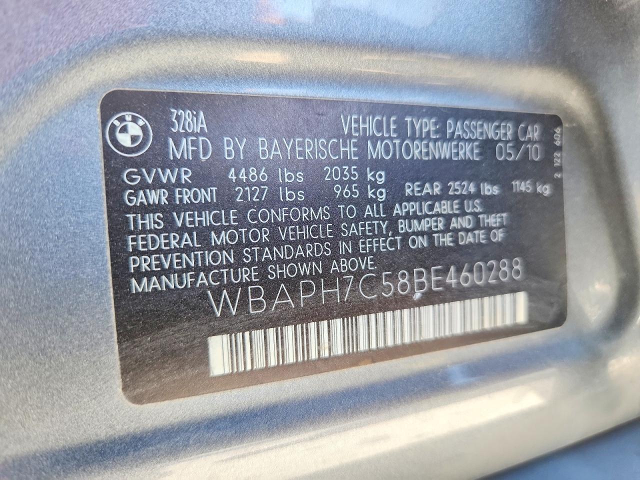 2011 BMW 3 SERIES