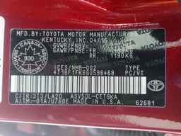 2016 TOYOTA CAMRY