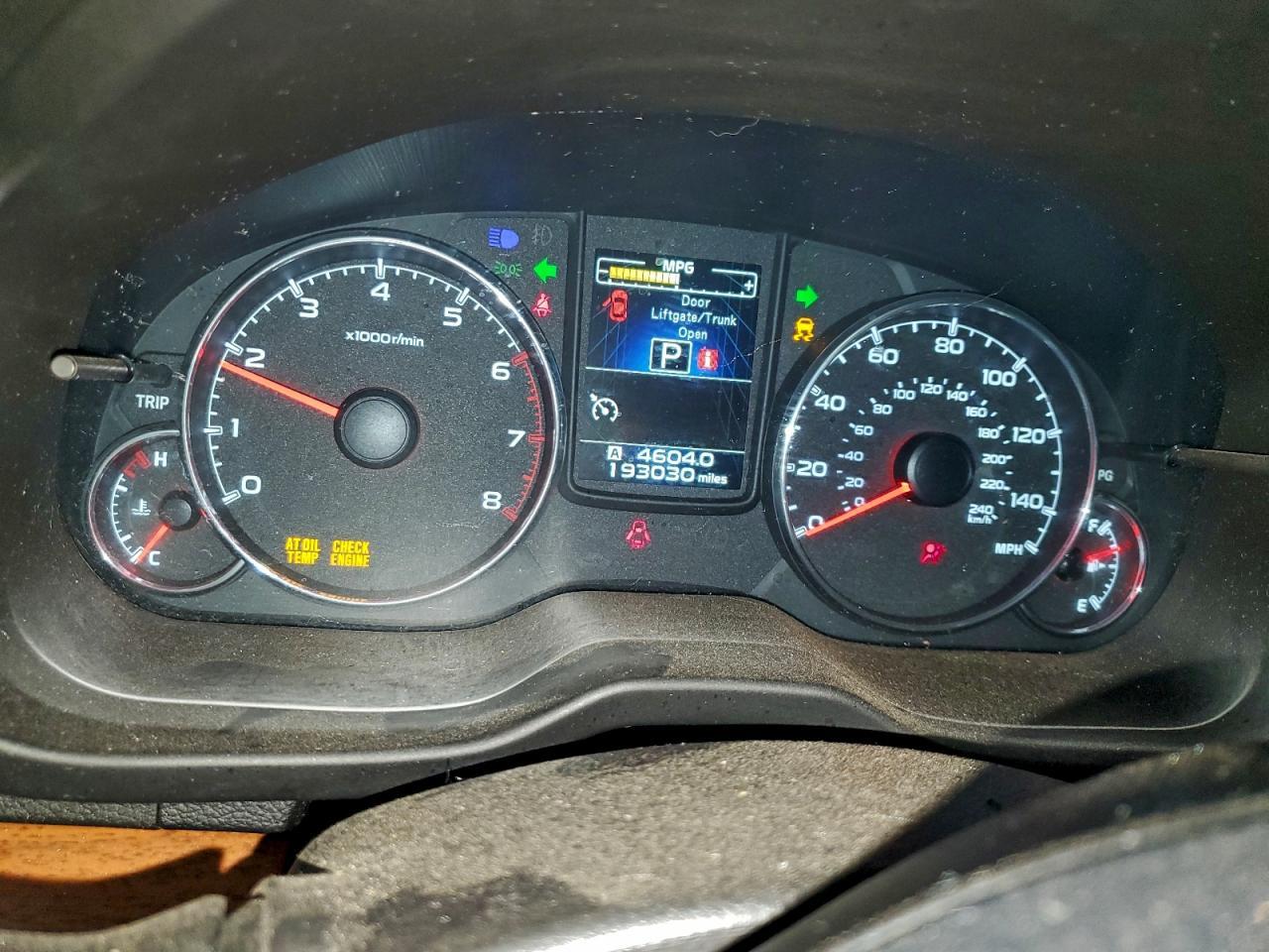 2013 SUBARU Outback