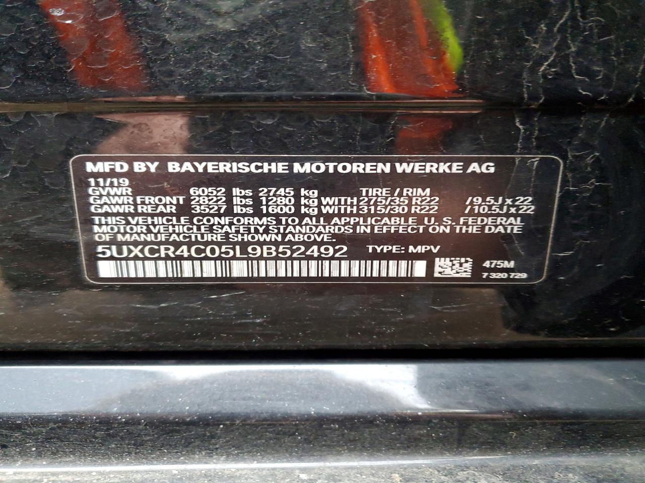 2020 BMW X5