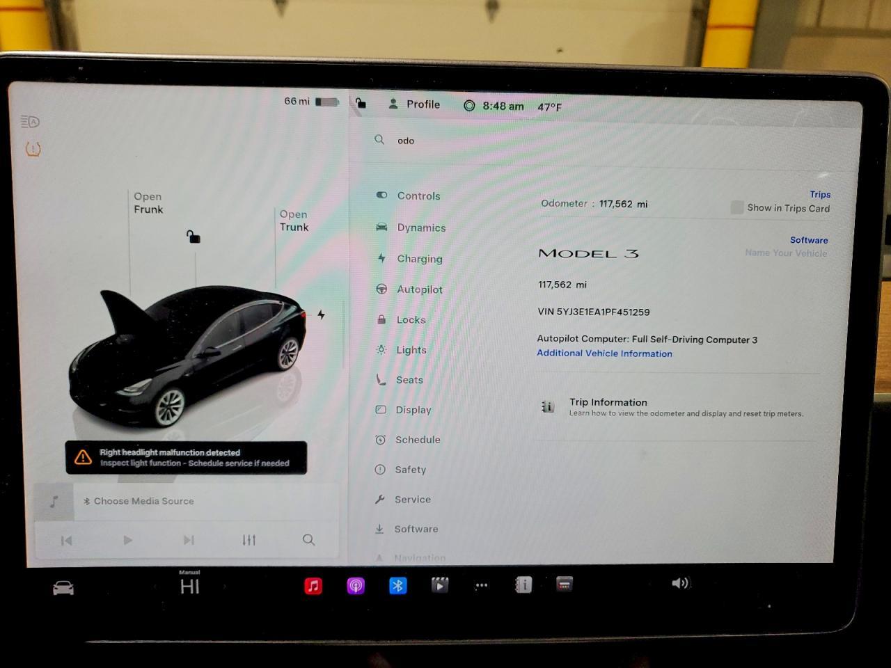 2023 TESLA MODEL 3