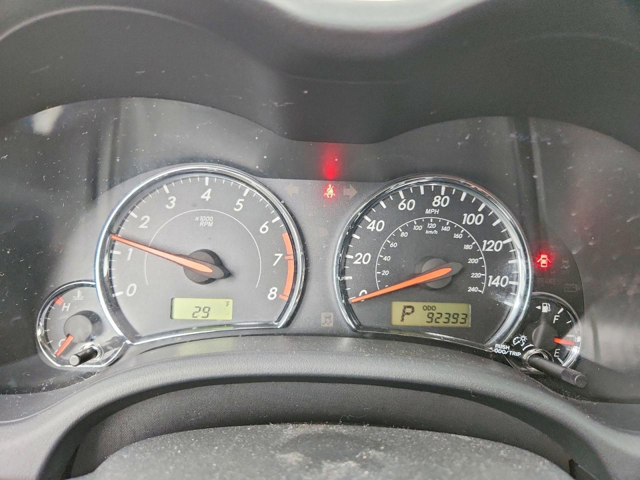 2012 TOYOTA COROLLA