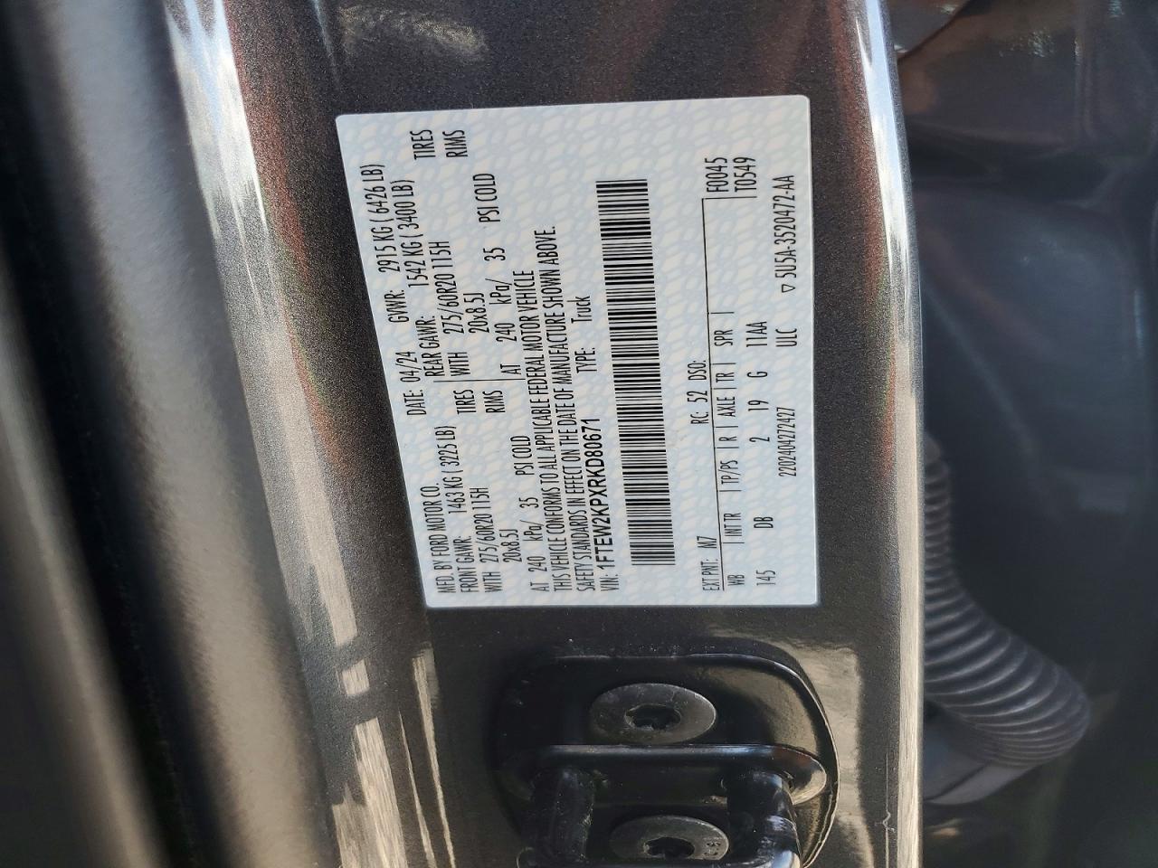 2024 FORD F-150
