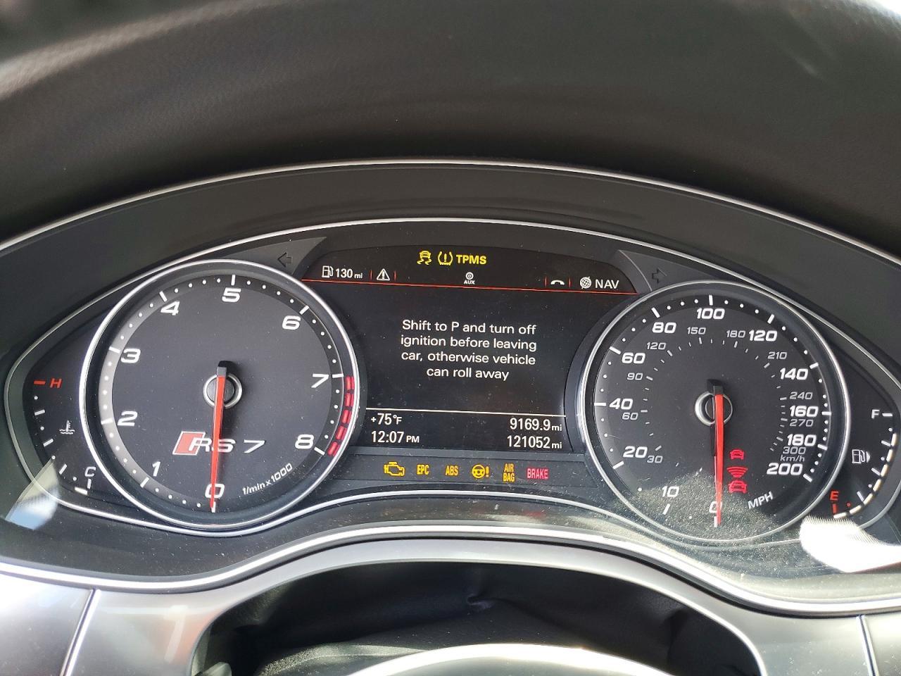 2014 AUDI RS7
