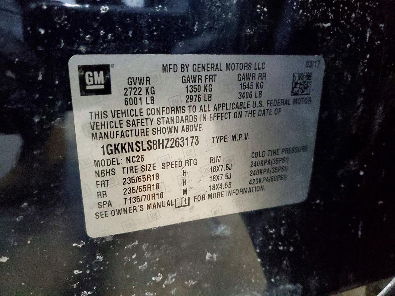 2017 GMC ACADIA
