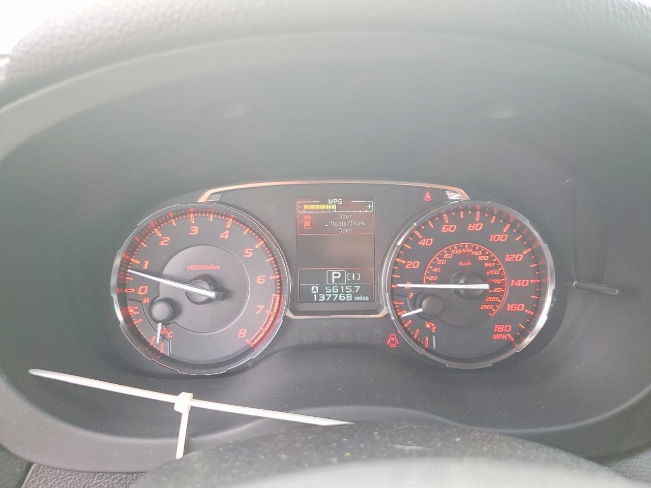 2016 SUBARU WRX