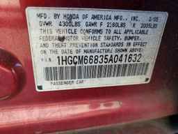 2005 HONDA ACCORD
