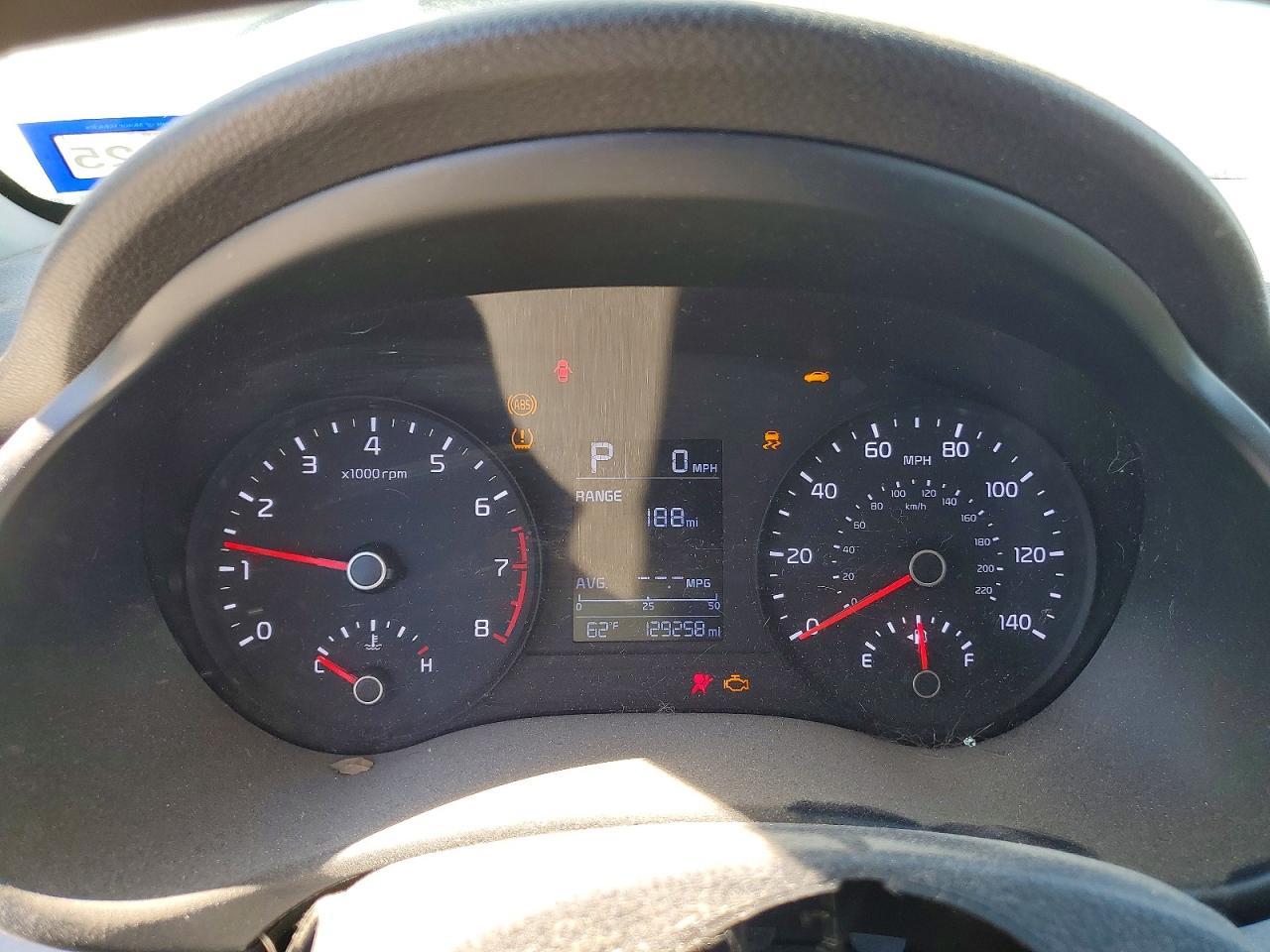 2020 KIA RIO