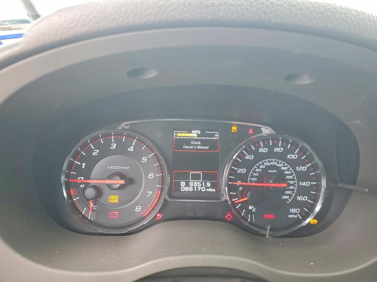 2018 SUBARU WRX