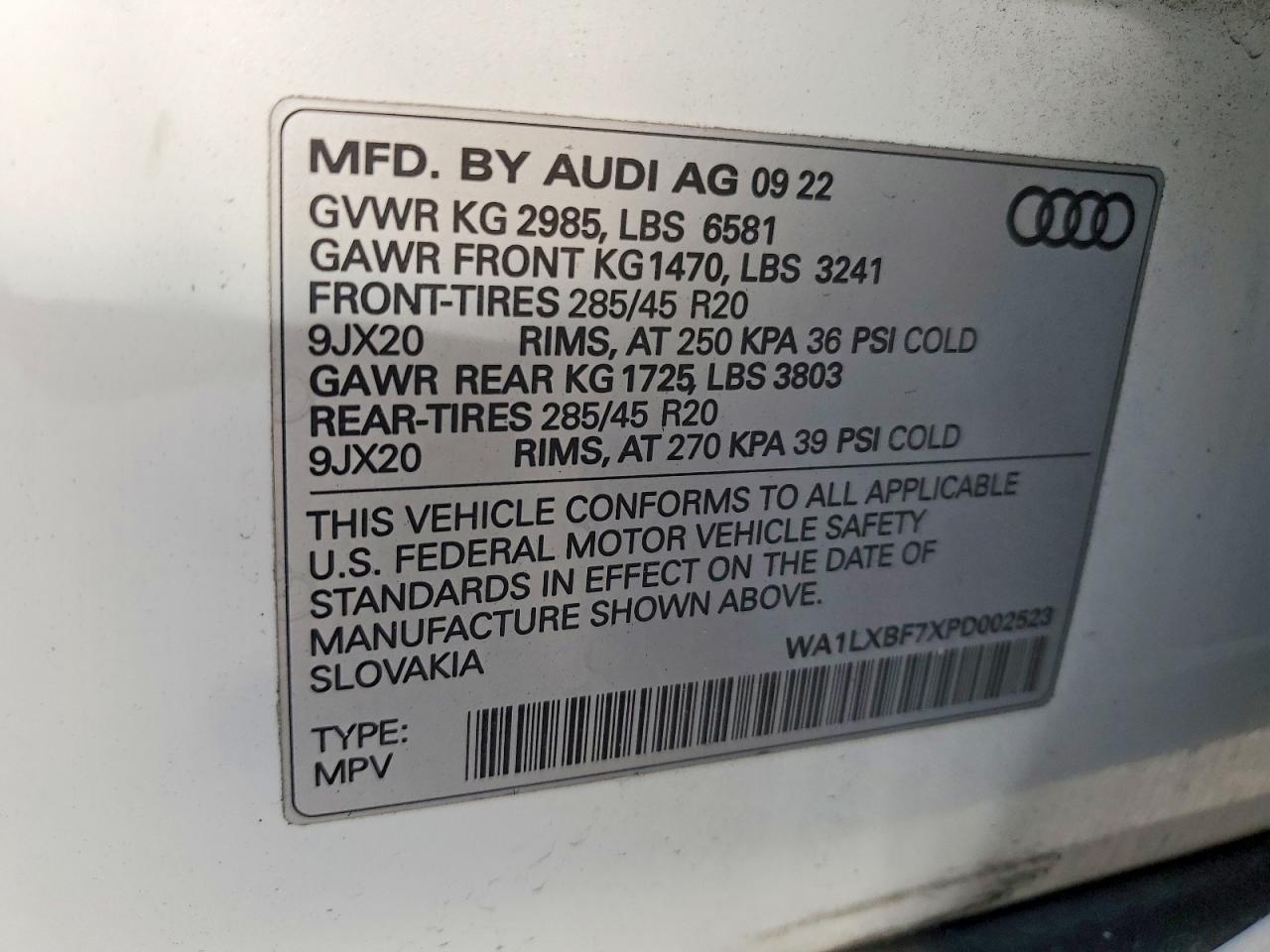 2023 AUDI Q7