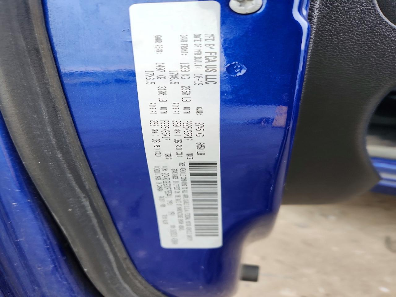 2019 DODGE GRAND CARAVAN