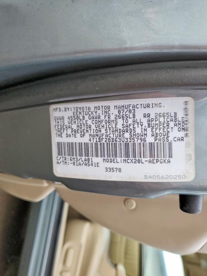 2003 TOYOTA Avalon