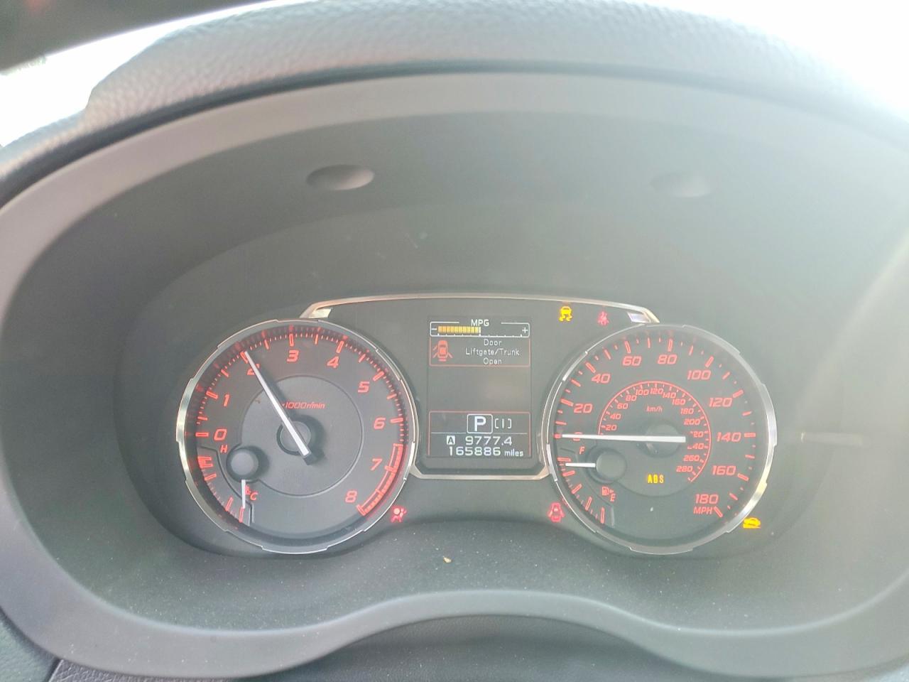 2015 SUBARU WRX