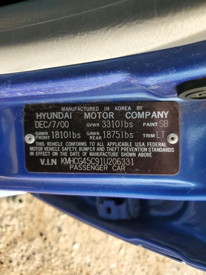 2001 HYUNDAI ACCENT