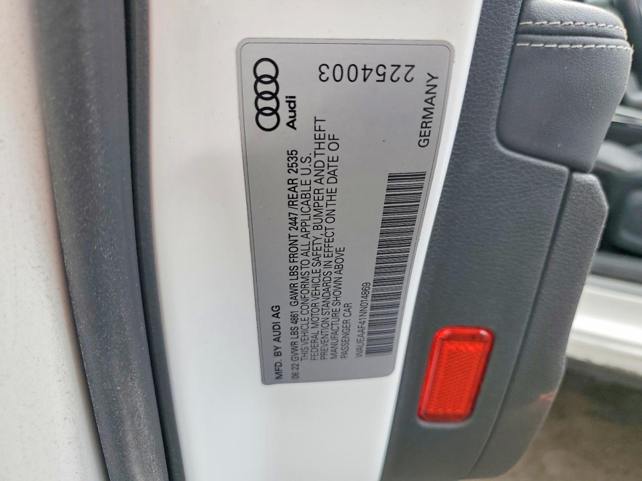2022 AUDI A4