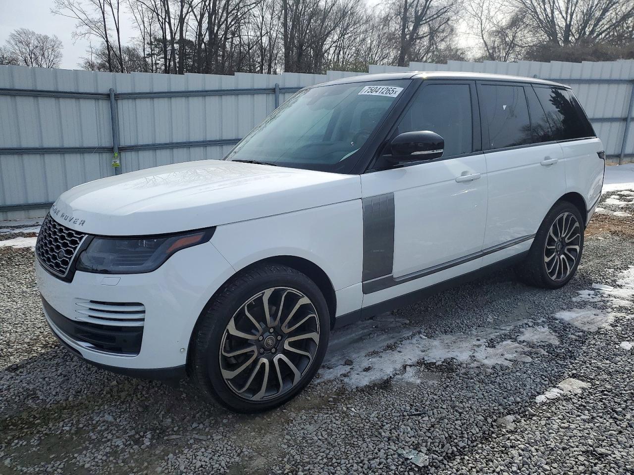 2018 LAND ROVER RANGE ROVER