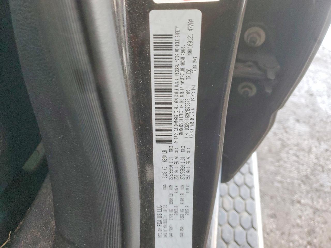 2019 RAM 1500