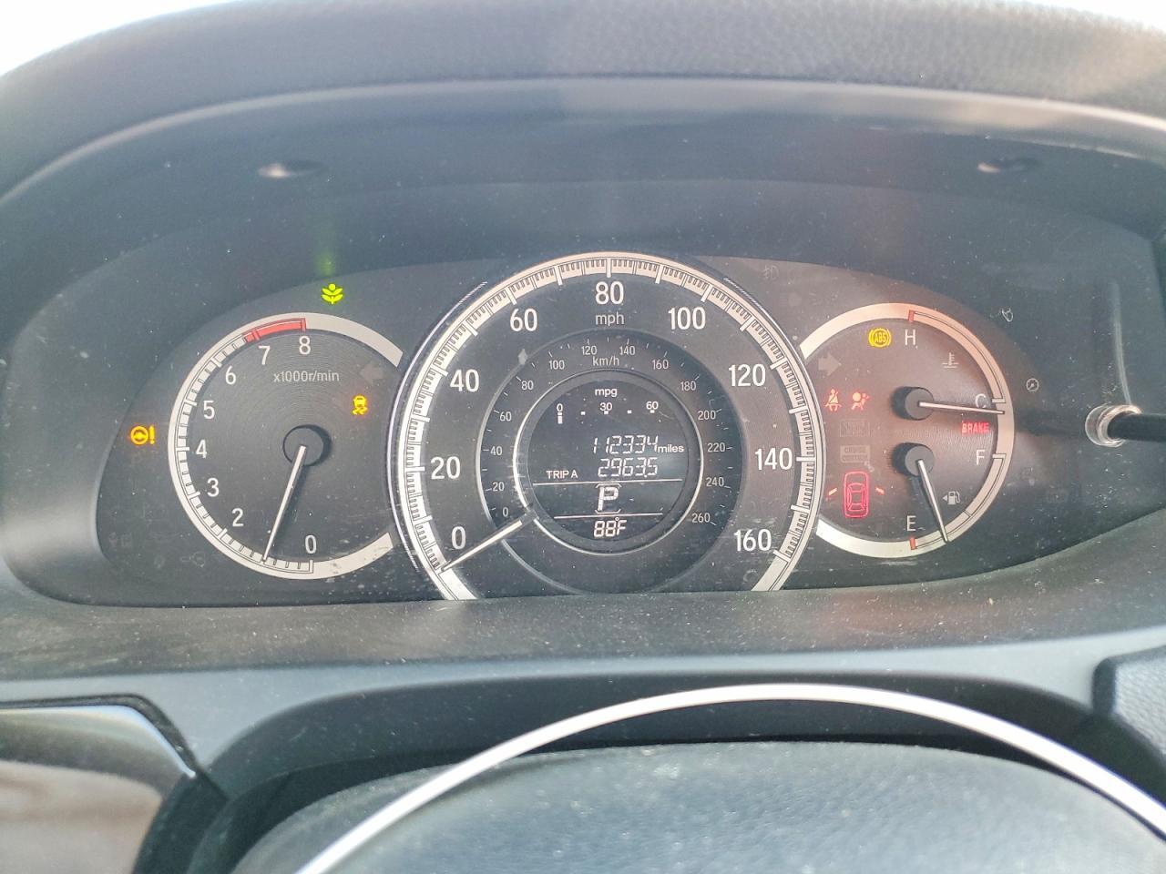 2016 HONDA ACCORD