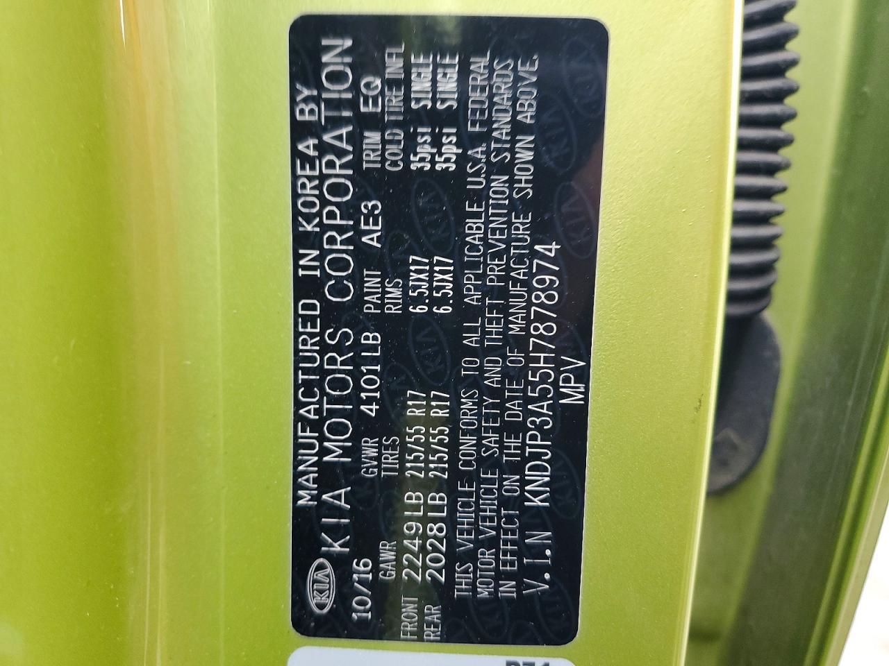 2017 KIA SOUL