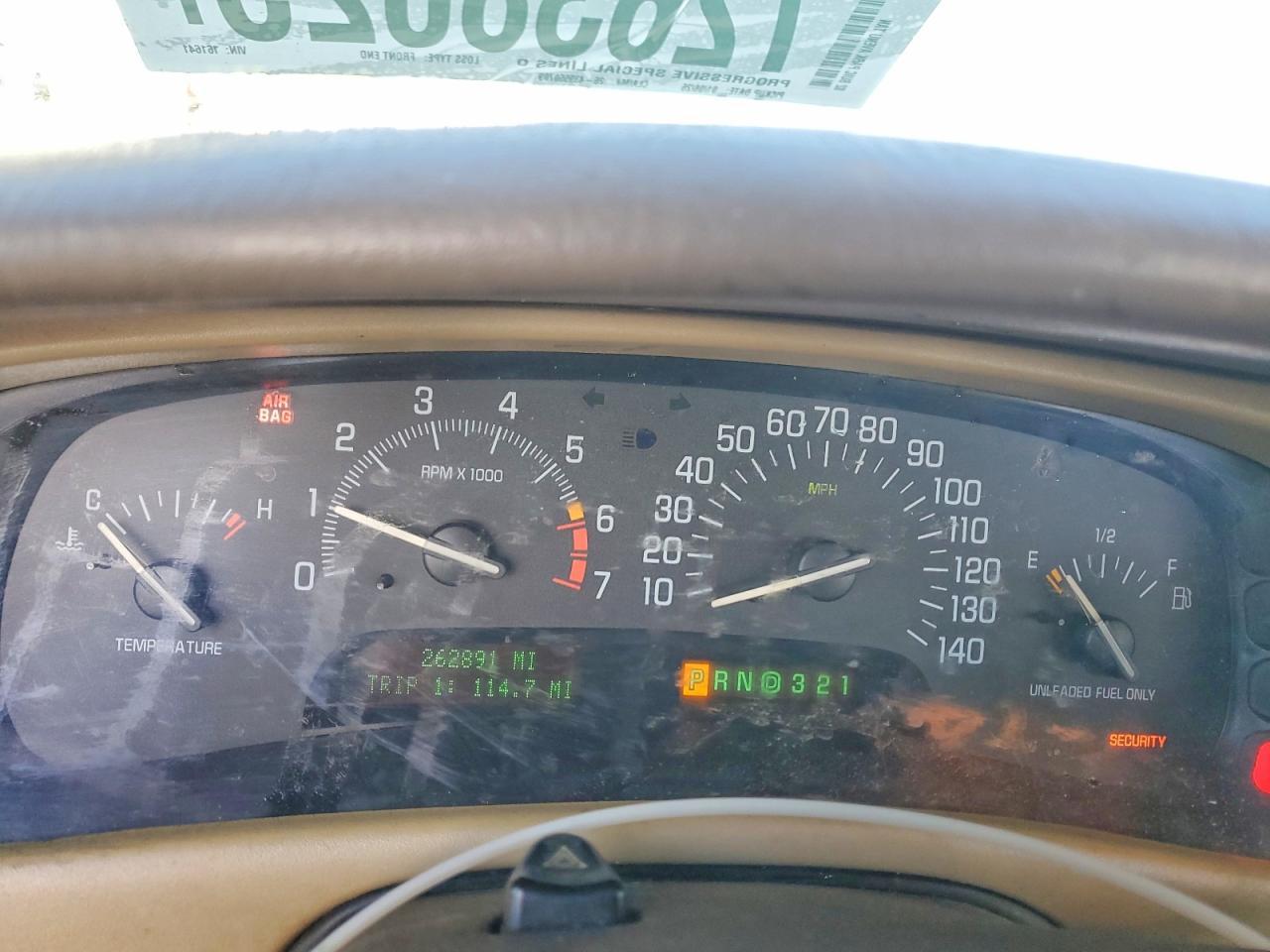 2002 BUICK Park Avenue