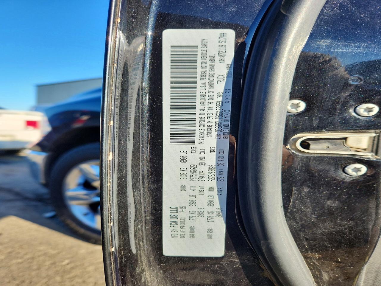 2016 RAM 1500