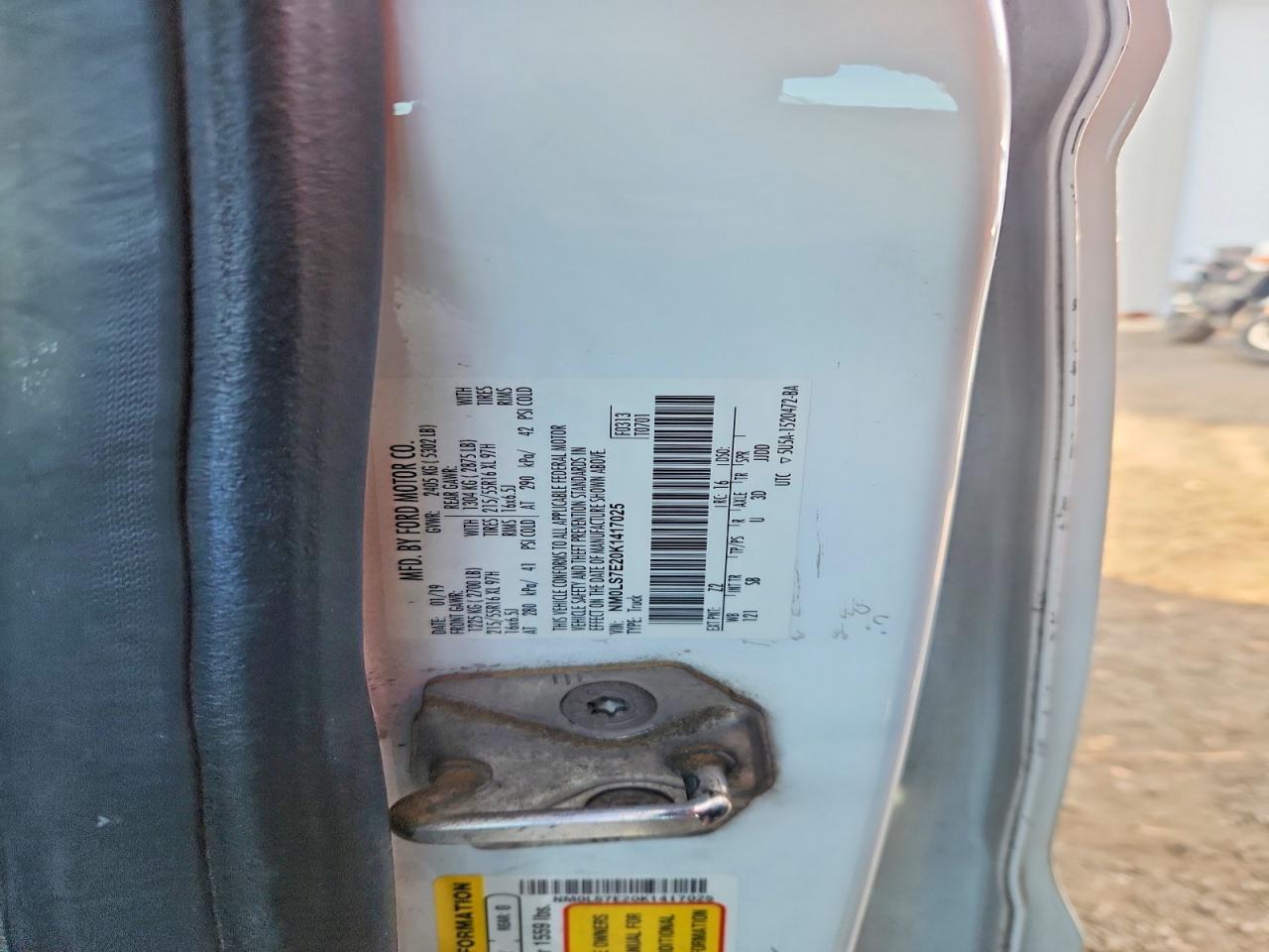 2019 FORD TRANSIT CONNECT