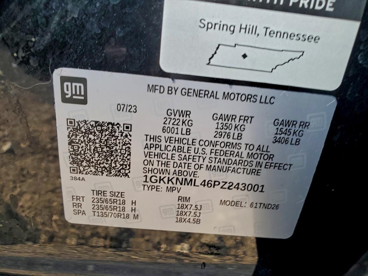 2023 GMC ACADIA