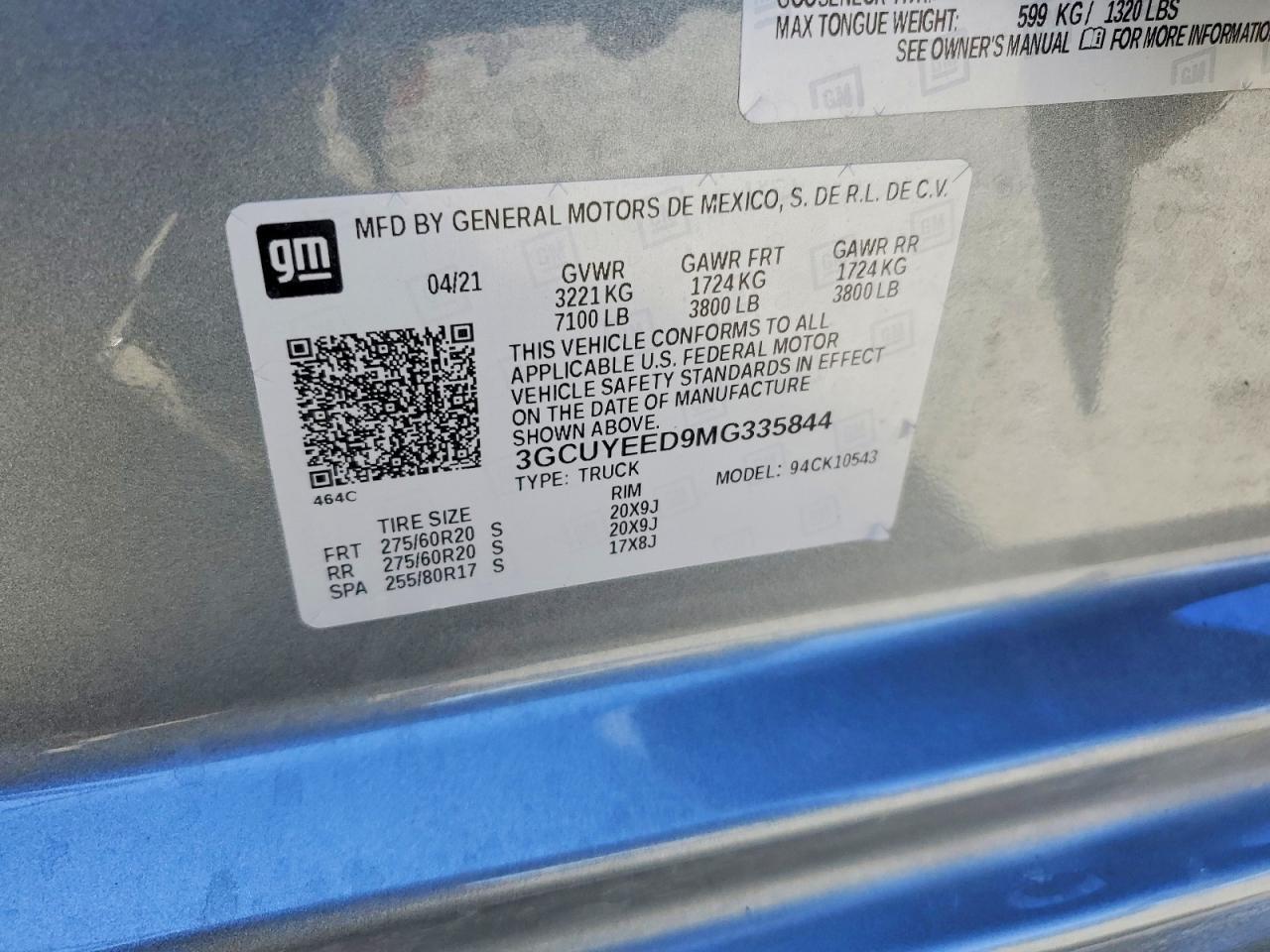 2021 CHEVROLET Silverado