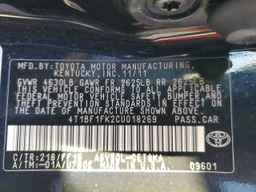 2012 TOYOTA CAMRY