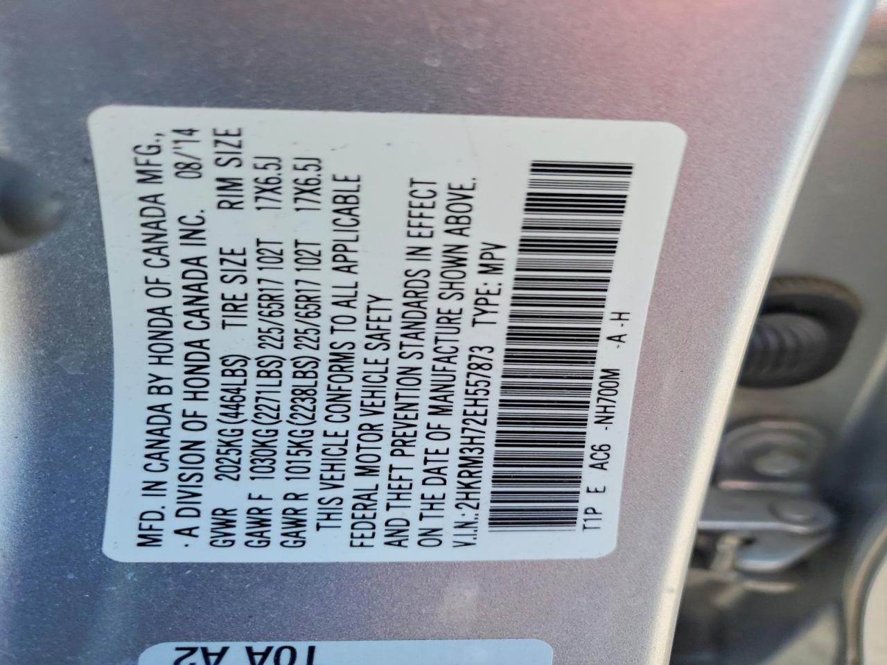 2014 HONDA CR-V