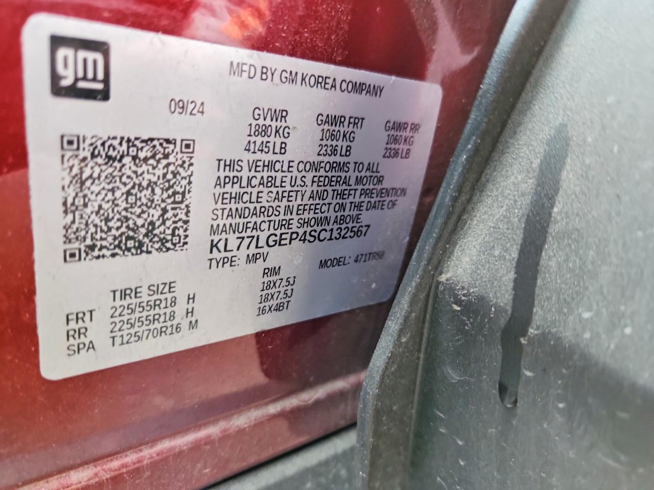2025 CHEVROLET TRAX
