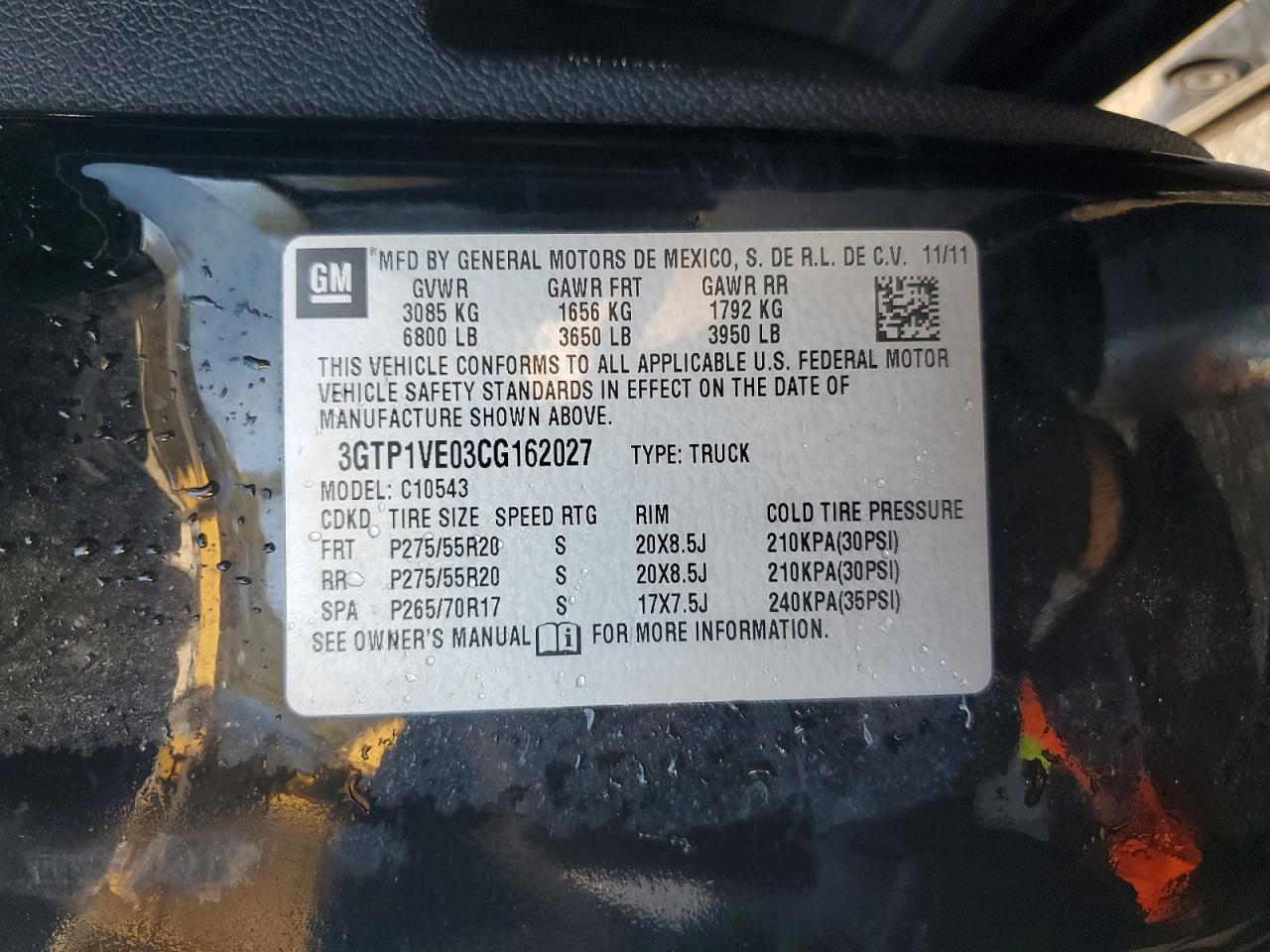 2012 GMC Sierra