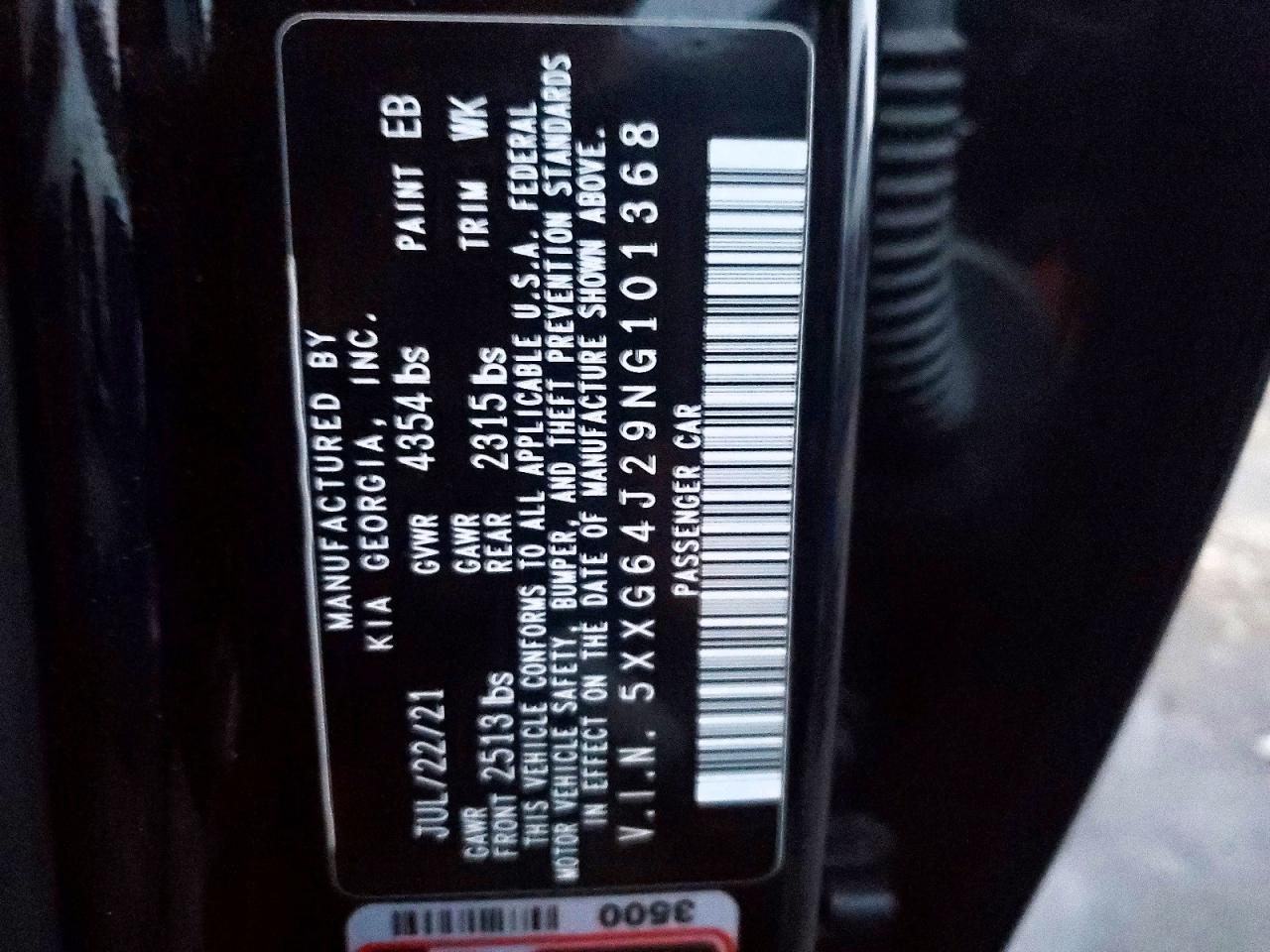 2022 KIA K5
