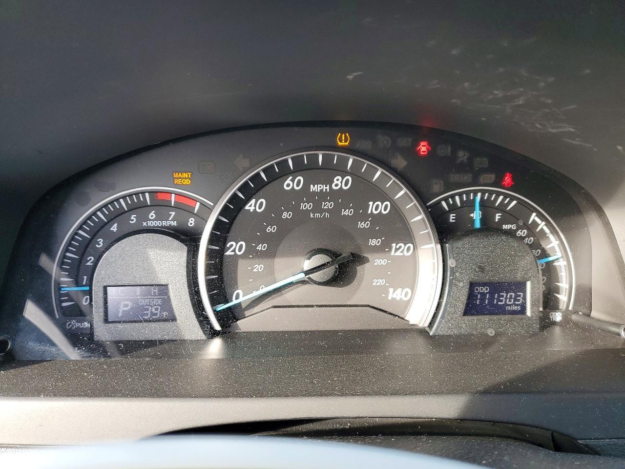 2012 TOYOTA CAMRY