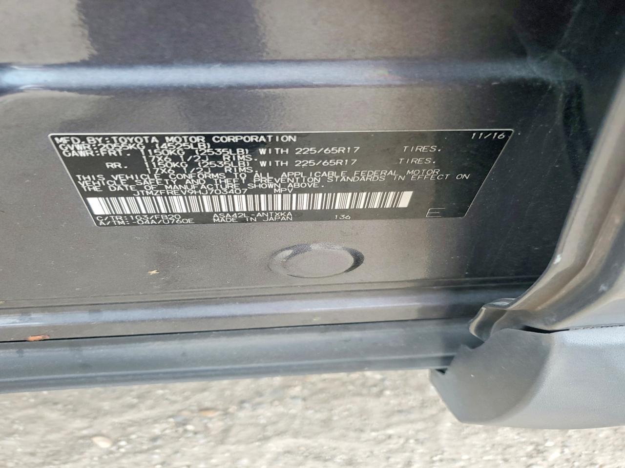 2017 TOYOTA RAV4