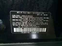 2010 SUBARU FORESTER
