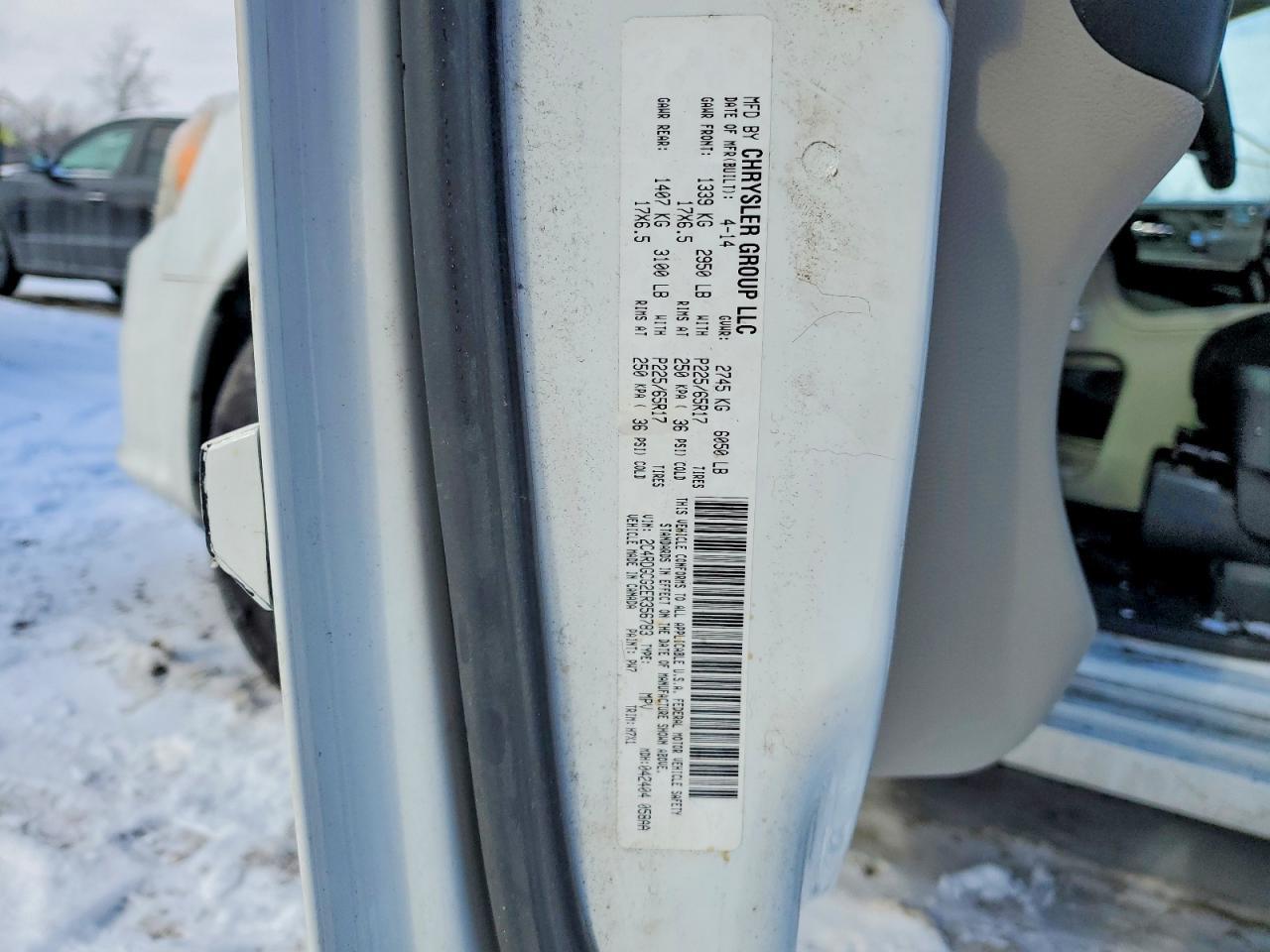 2014 DODGE GRAND CARAVAN