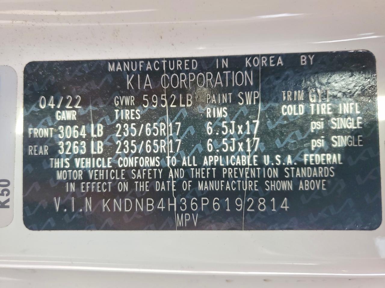 2023 KIA Carnival