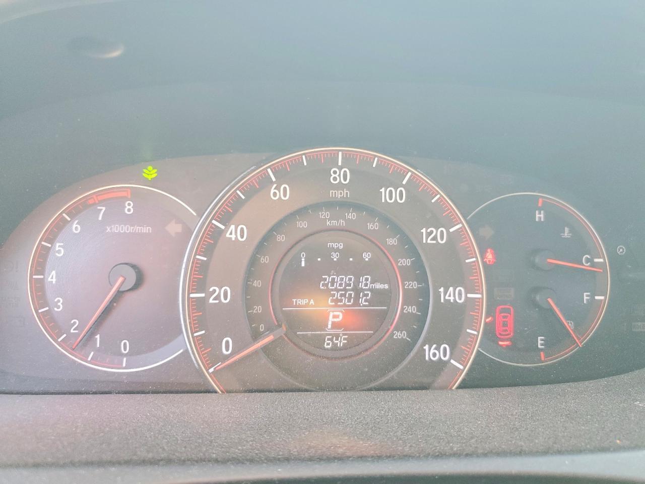 2016 HONDA ACCORD