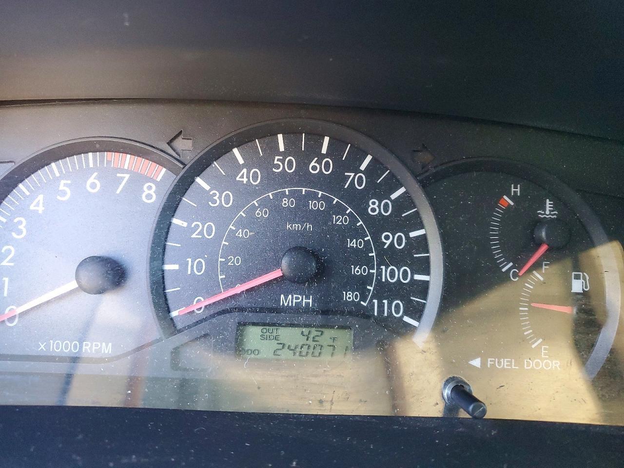 2007 TOYOTA COROLLA
