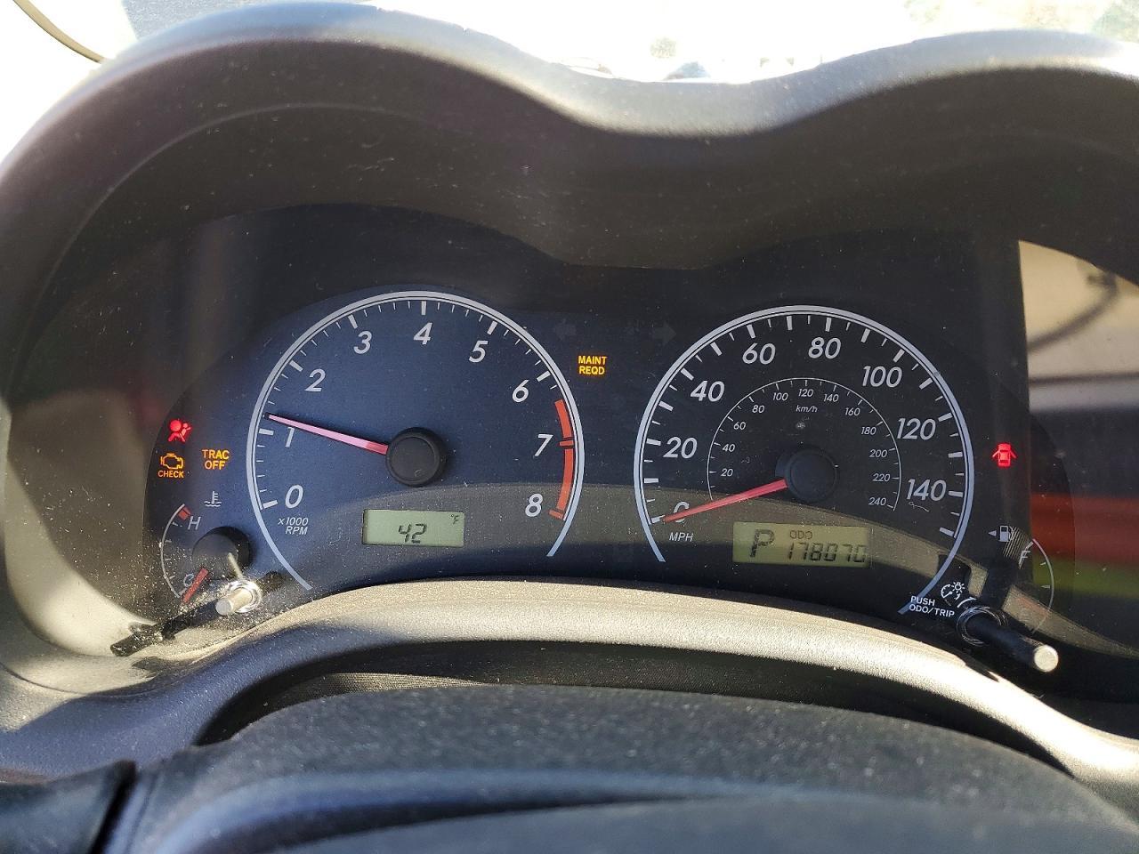 2012 TOYOTA COROLLA