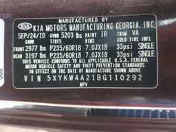 2011 KIA SORENTO