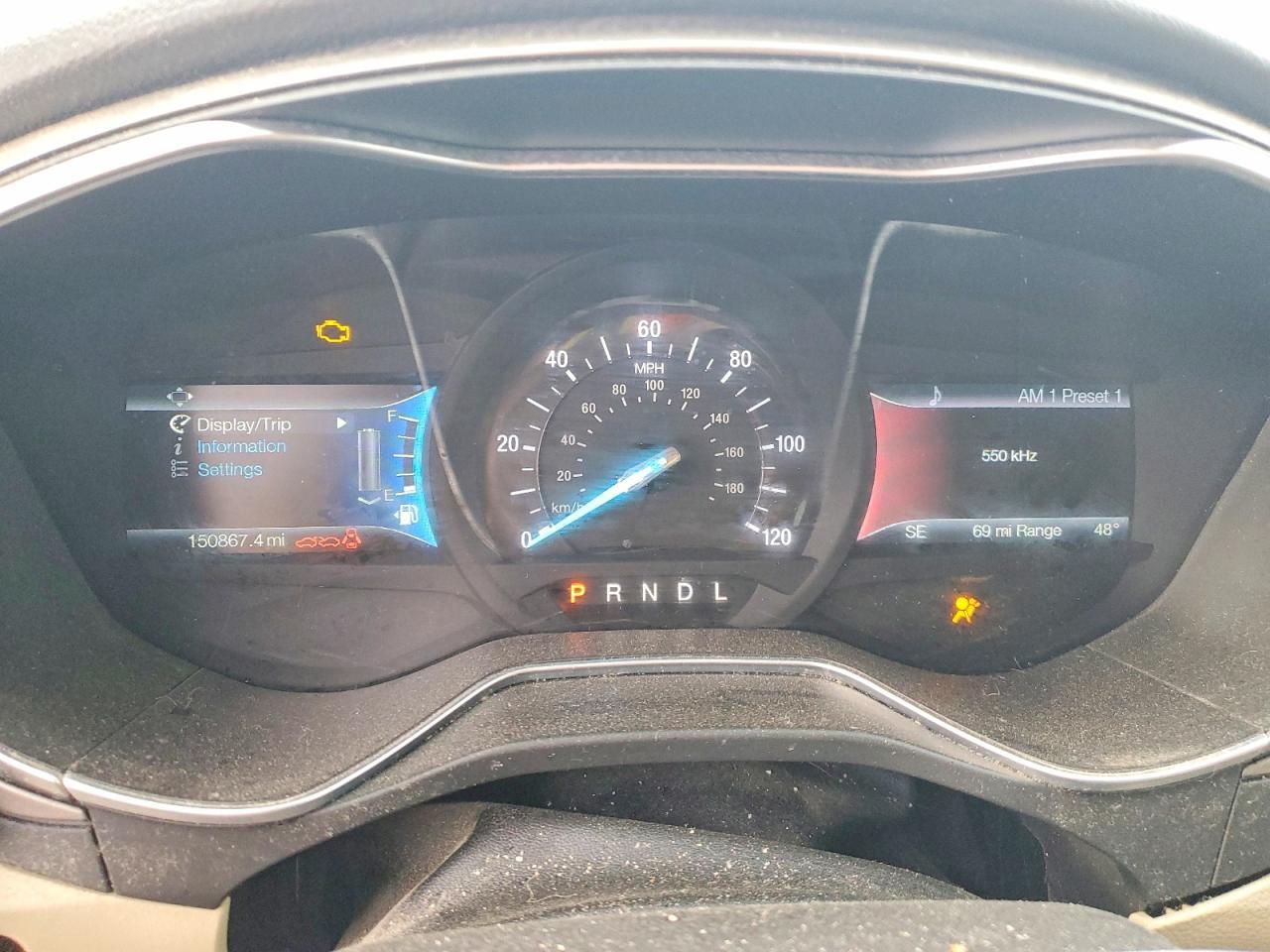 2016 FORD FUSION