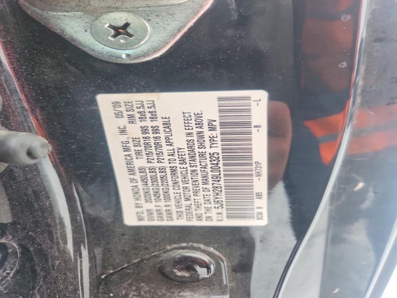2009 HONDA Element
