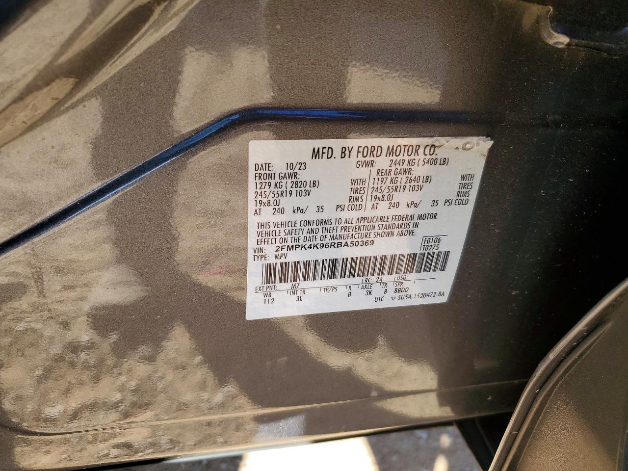2024 FORD EDGE