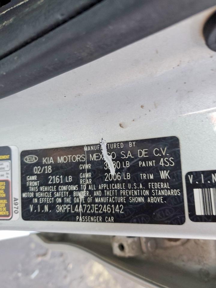 2018 KIA FORTE