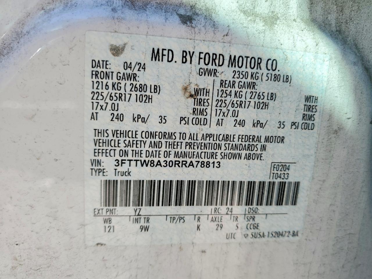 2024 FORD Maverick