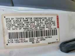 1998 TOYOTA CAMRY