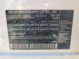 2011 MERCEDES-BENZ ML-Class