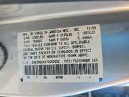2007 HONDA ACCORD